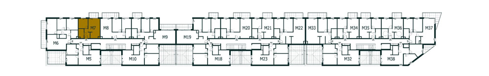 Location the flat on the floor.