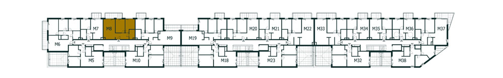 Location the flat on the floor.