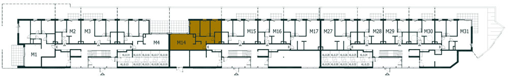 Location the flat on the floor.