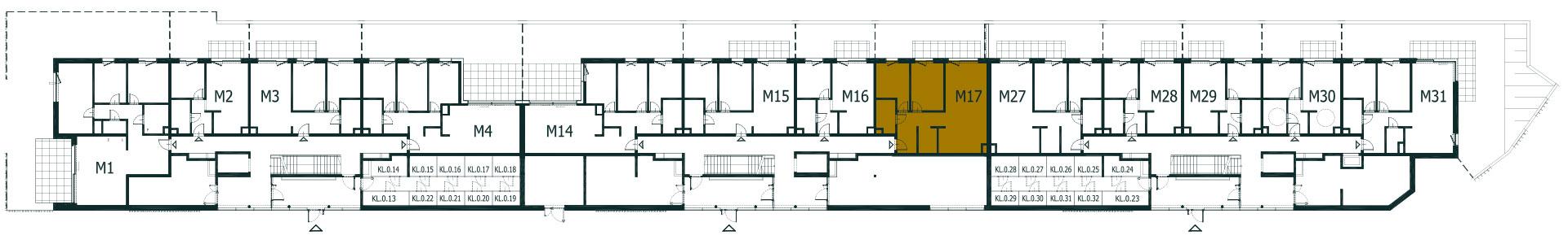 Location the flat on the floor.