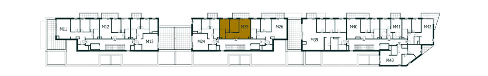 Location the flat on the floor.