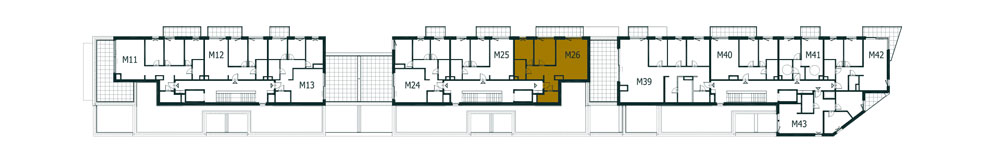 Location the flat on the floor.