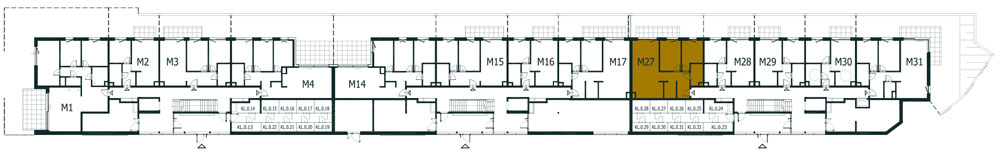 Location the flat on the floor.