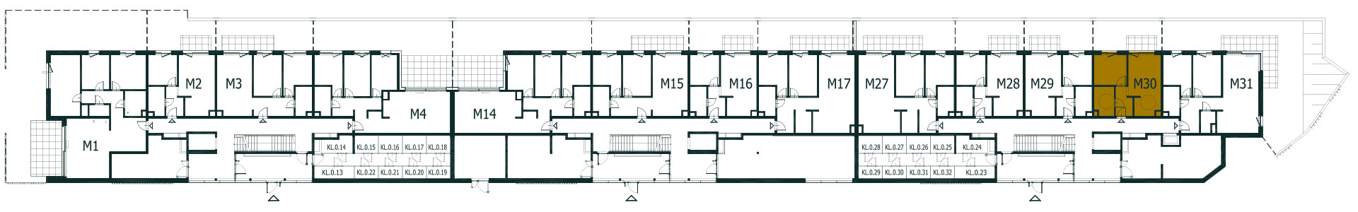Location the flat on the floor.