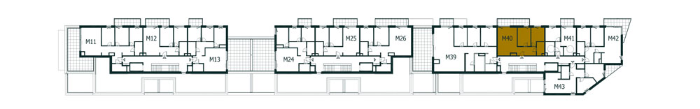 Location the flat on the floor.
